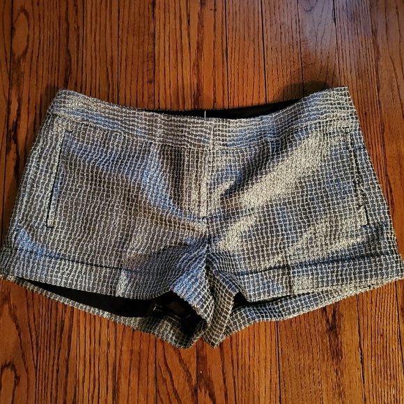 Express Pants - Silver and Black shorts Express Pants - Silver and Black shorts